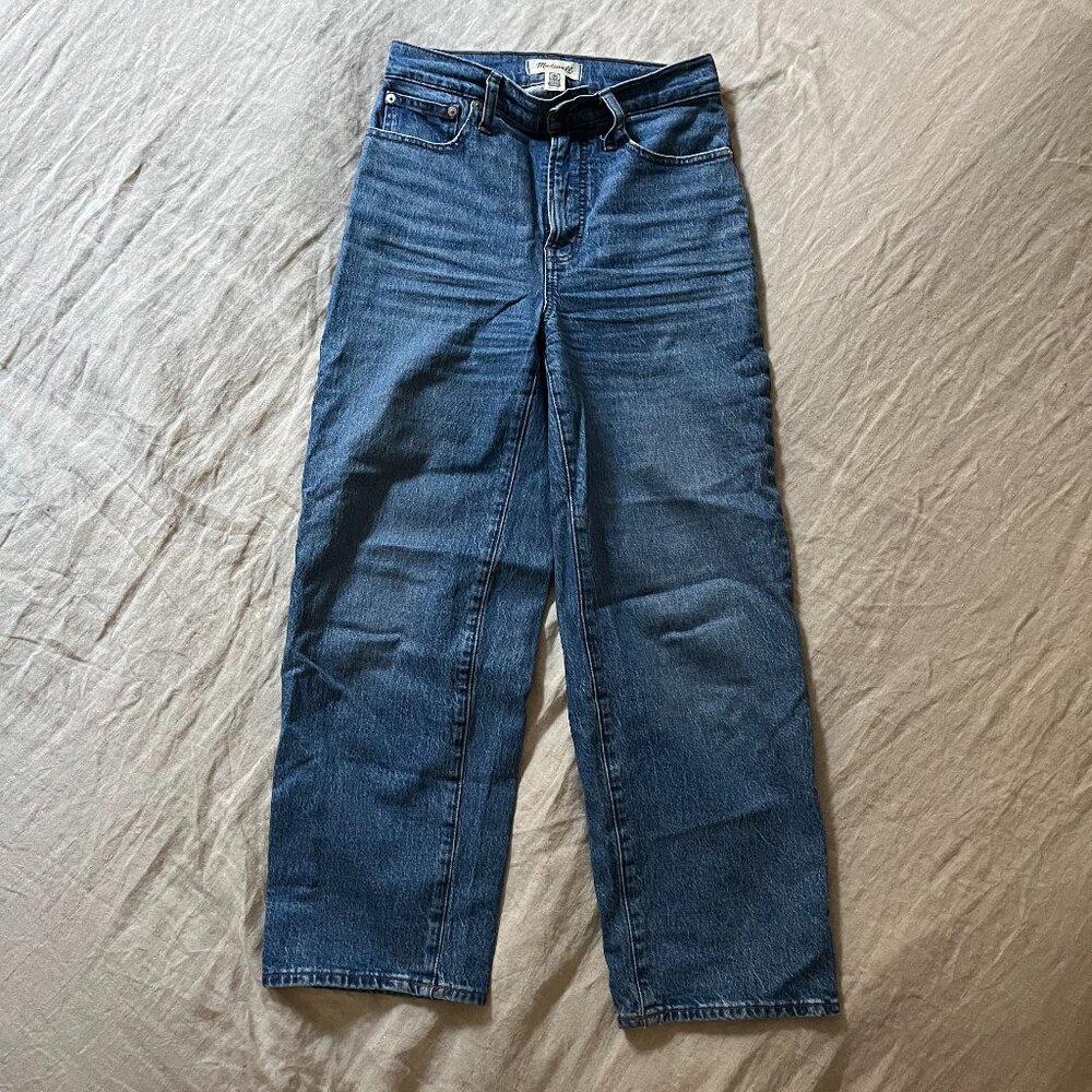 Madewell - The Perfect Vintage Wide-Leg Crop Jean - Size 25